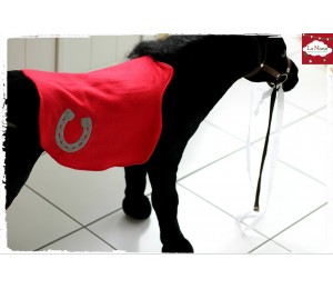 Stickserie - Pferde Silhouette Fransenappli